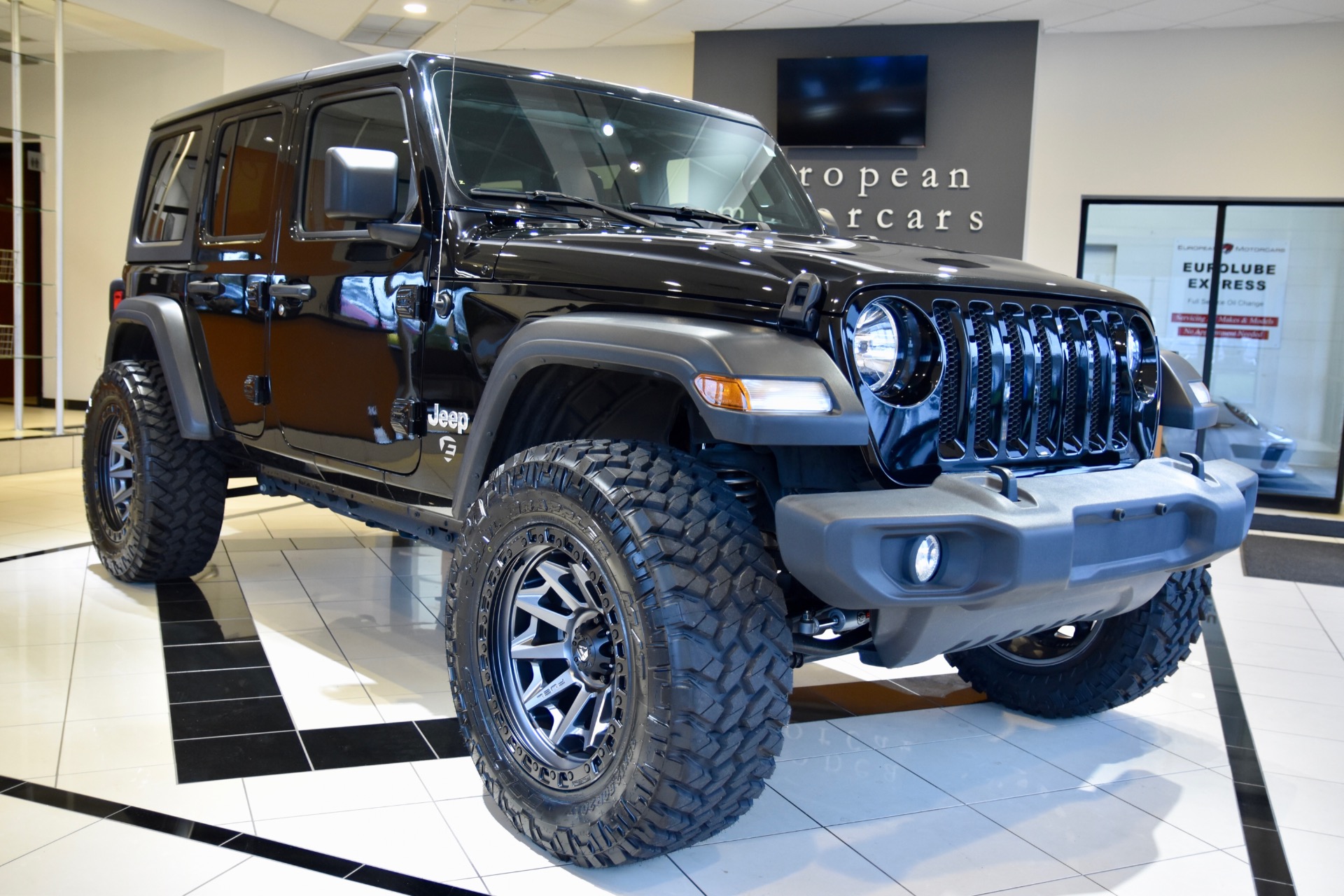 2019 Jeep Wrangler Unlimited EMC CUSTOM LIFTED Sport S for