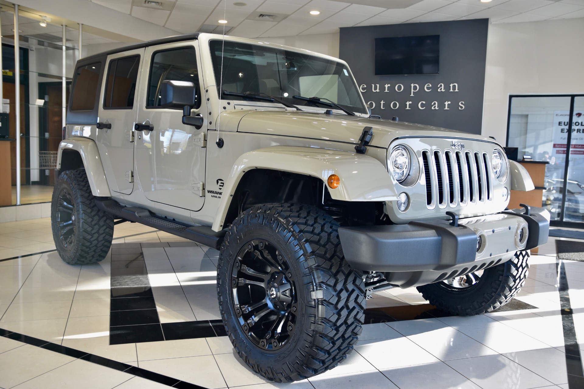 2017 Jeep Wrangler Unlimited CUSTOM LIFTED LEATHER HARDTOP 