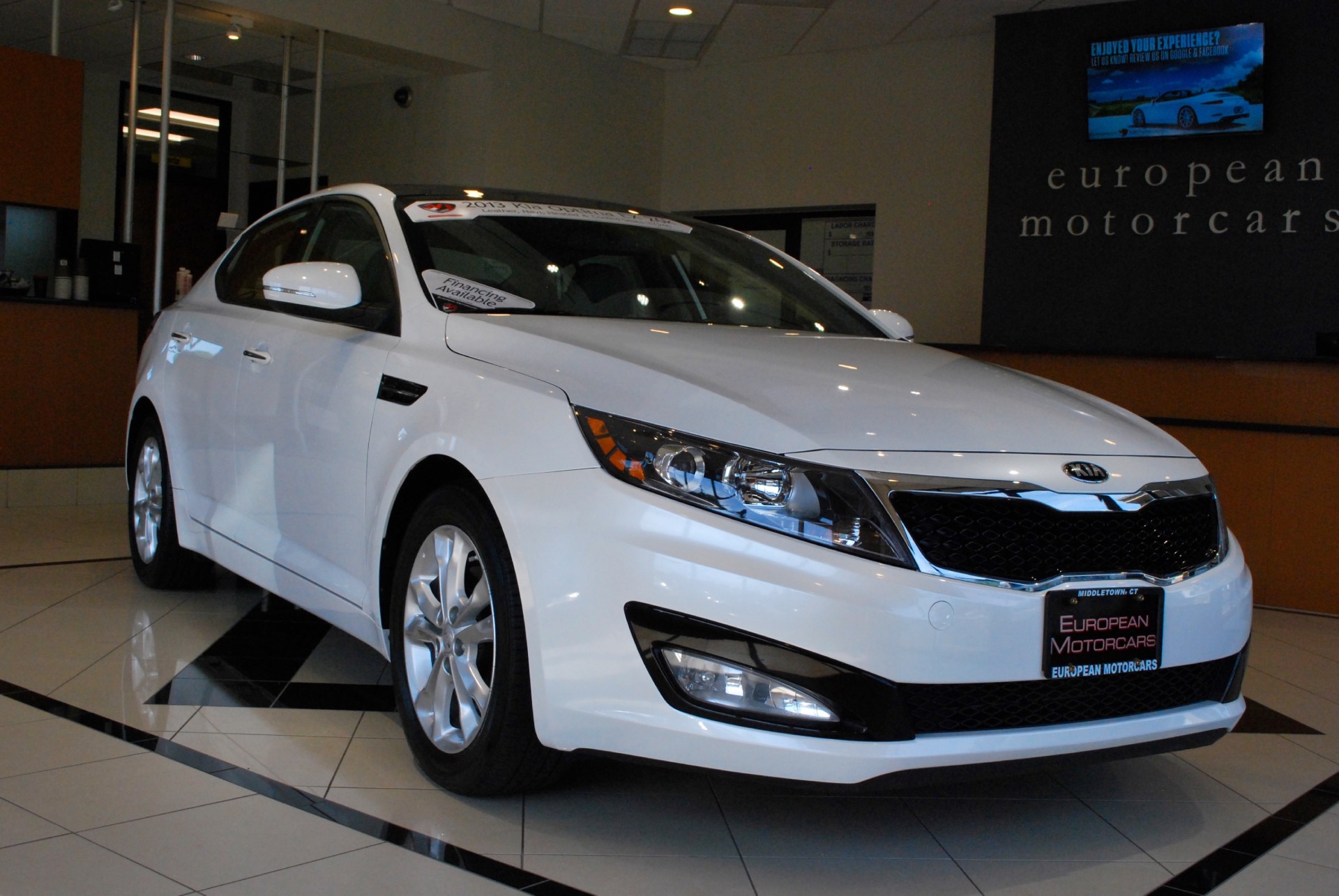 2013 Kia Optima EX for sale near Middletown, CT CT Kia Dealer Stock