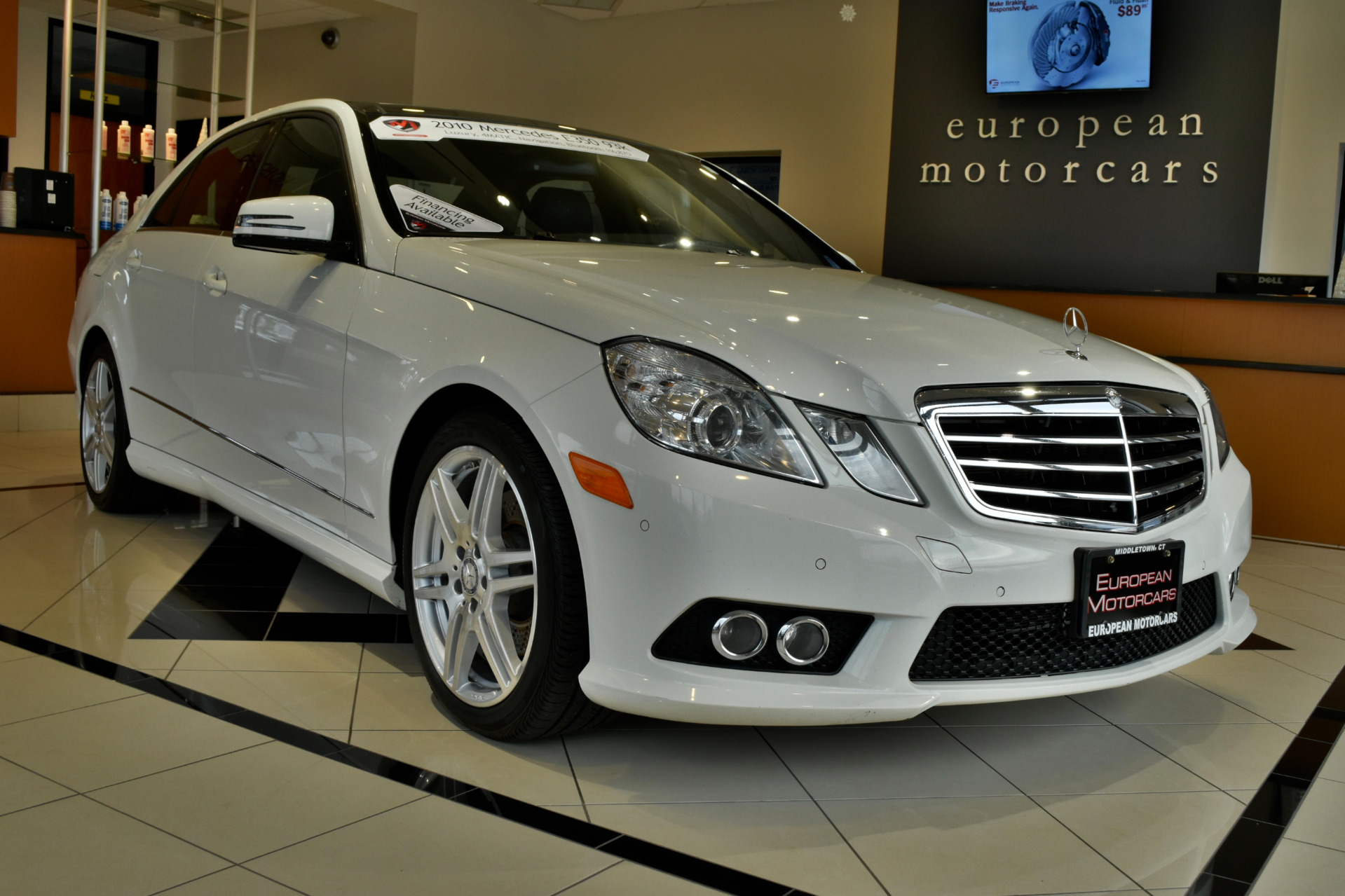 Мерседес e350 салон