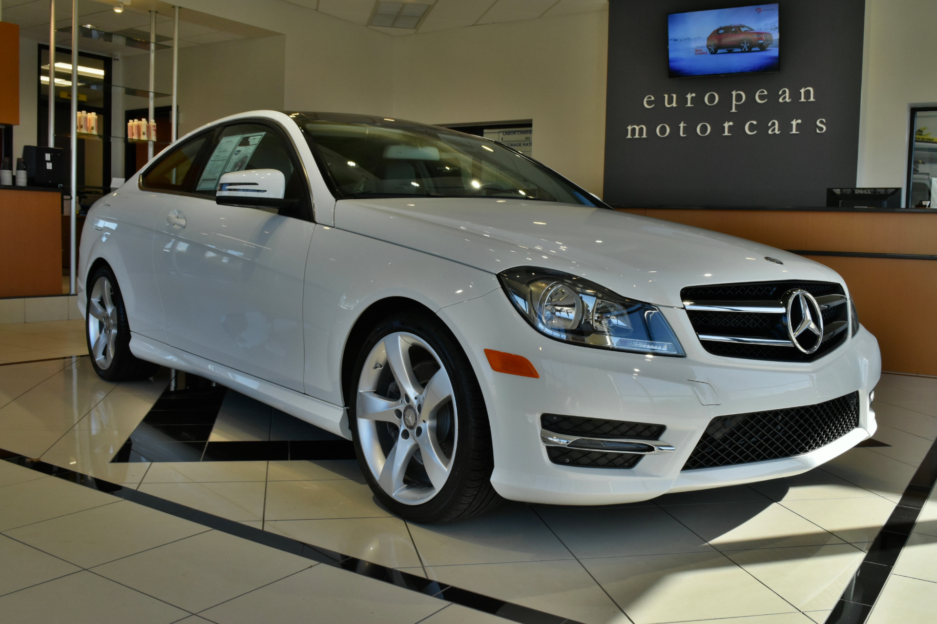 2014 Mercedes Benz C Class C 350 4matic Coupe For Sale Near