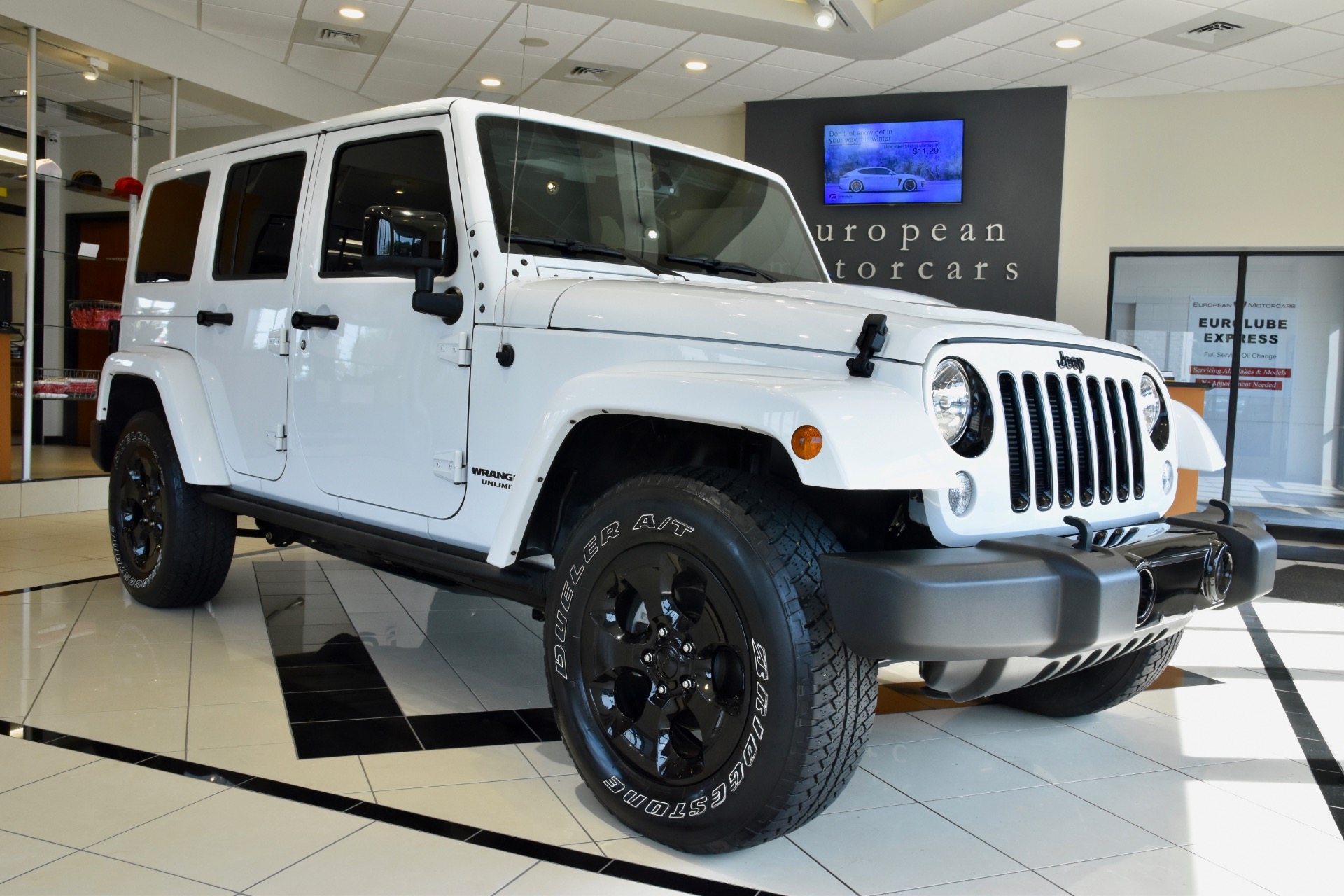 Used 2015 Jeep Wrangler Unlimited Altitude For Sale (Sold) | European Motorcars Stock #736524 Used 2015 Jeep Wrangler Unlimited Altitude For Sale (Sold) | European Motorcars Stock #736524