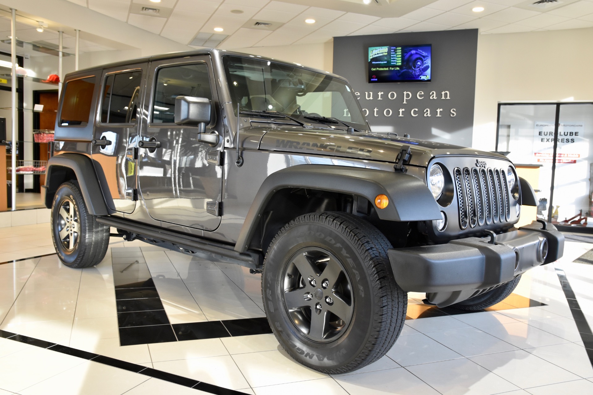 Used 2016 Jeep Wrangler Unlimited Black Bear For Sale (Sold) | European  Motorcars Stock #182039