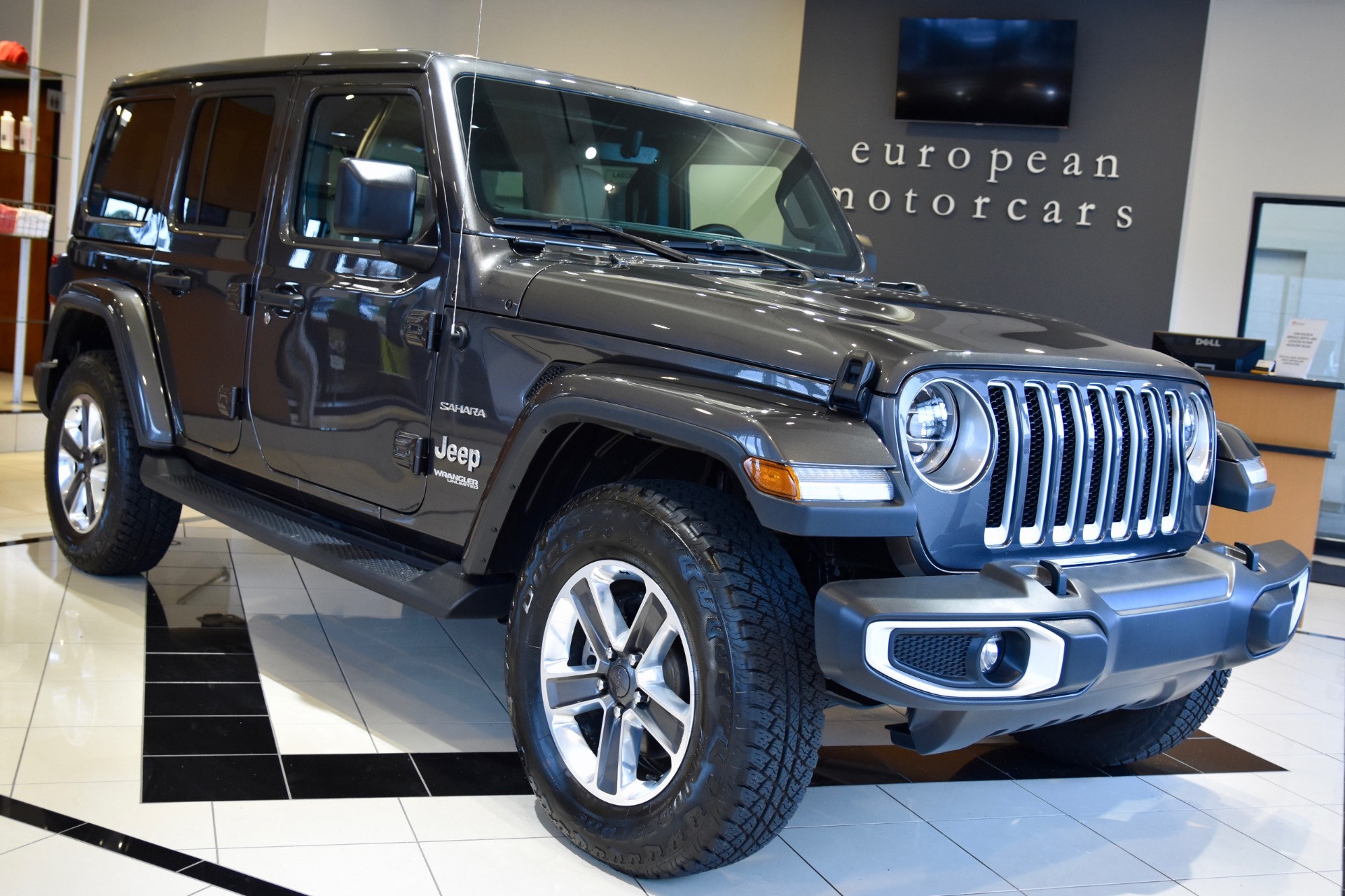 Used 2018 Jeep Wrangler Unlimited ALL-NEW JL Sahara For Sale (Sold) |  European Motorcars Stock #238451