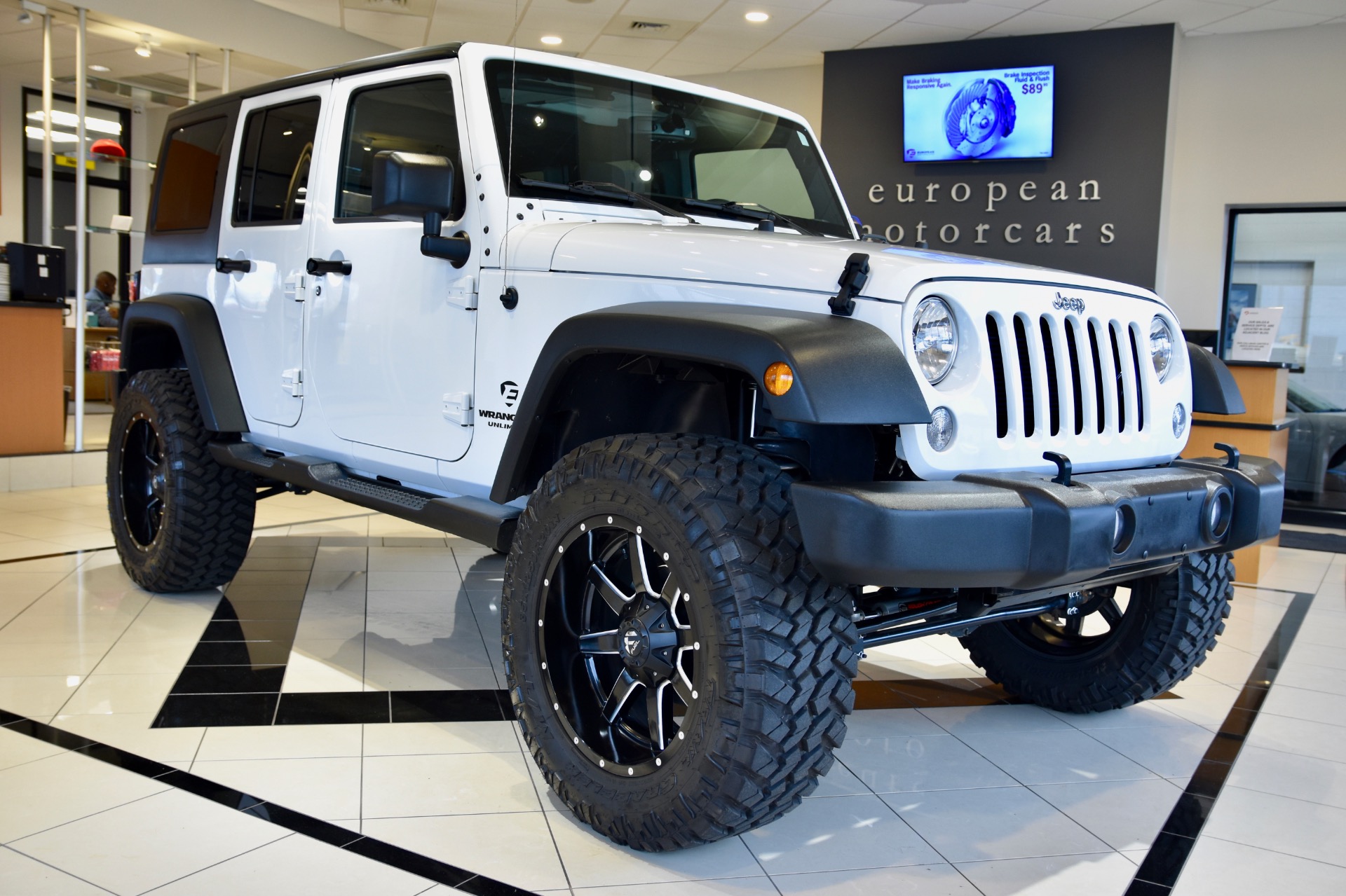 Used 2016 Jeep Wrangler Unlimited Emc Custom Lifted Sport S For Sale