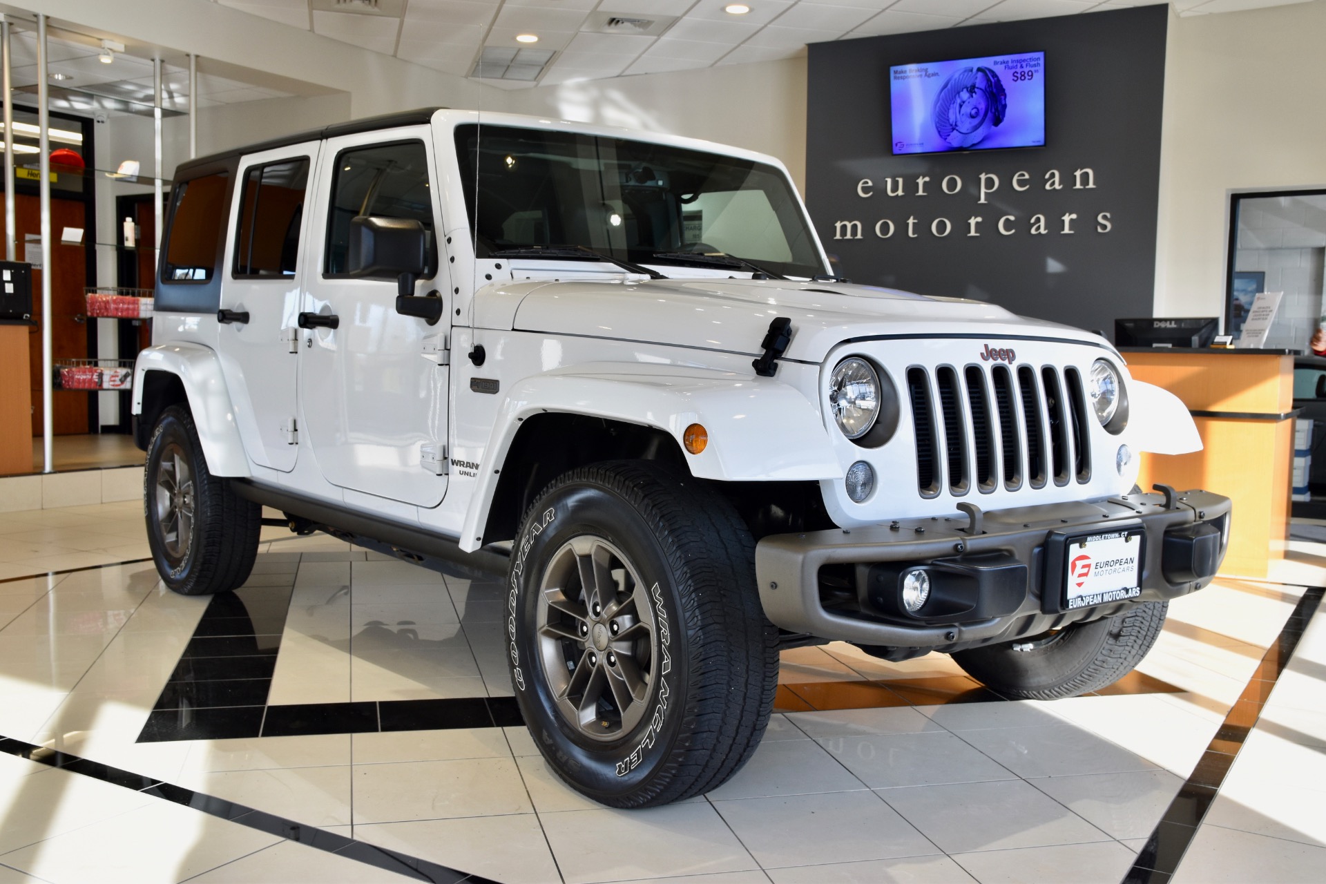 Used 2016 Jeep Wrangler Unlimited Sahara 75th Anniversary For Sale (Sold) |  European Motorcars Stock #276446