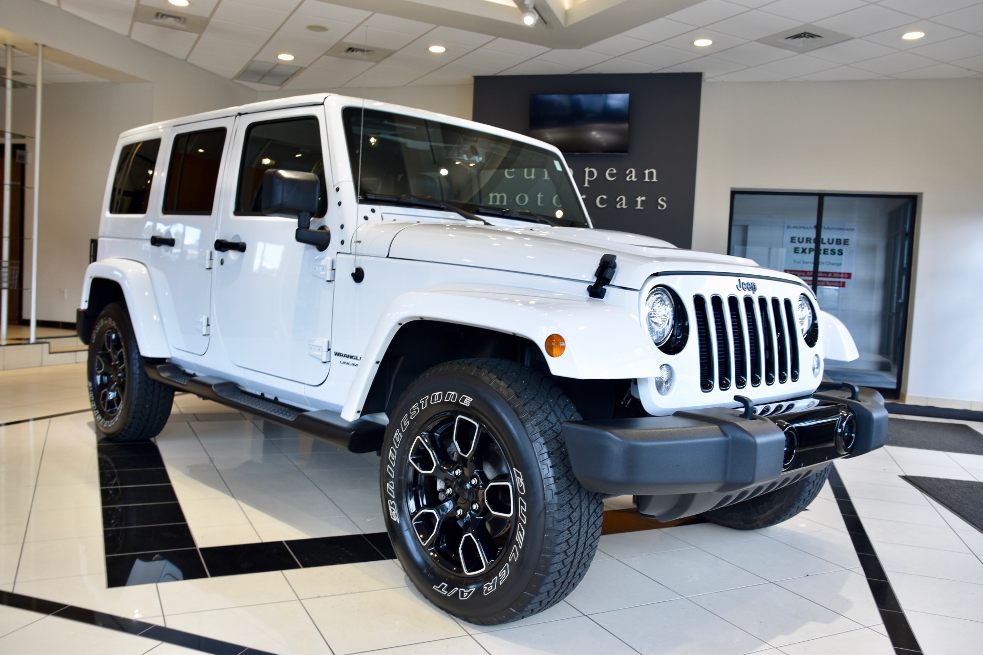 Used 2018 Jeep Wrangler JK Unlimited Altitude For Sale (Sold) | European  Motorcars Stock #888051