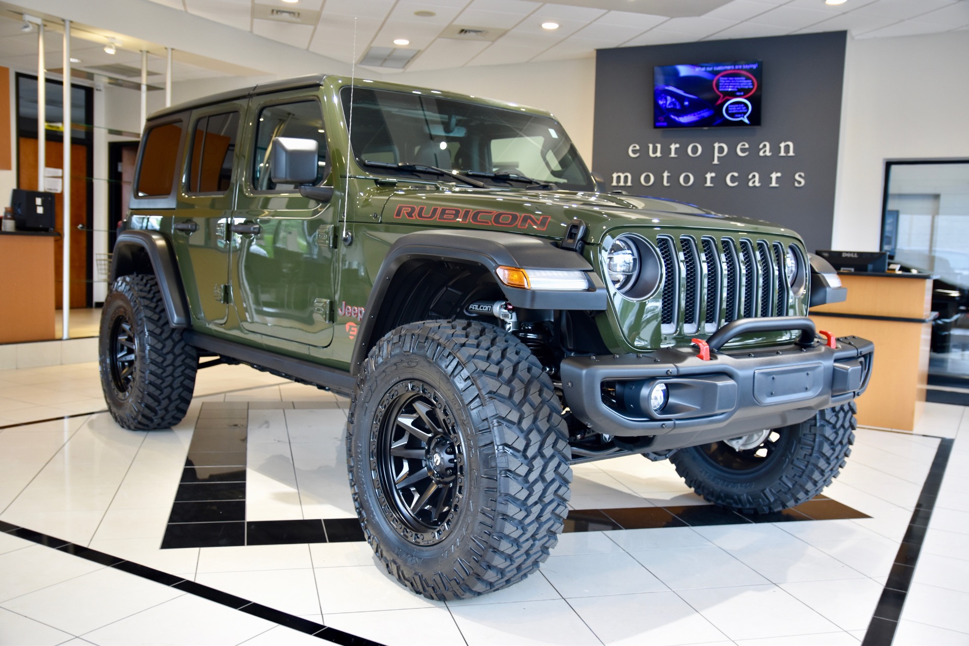 Used 2021 Jeep Wrangler Unlimited EMC CUSTOM LIFTED Rubicon For Sale (Sold)  | European Motorcars Stock #549792