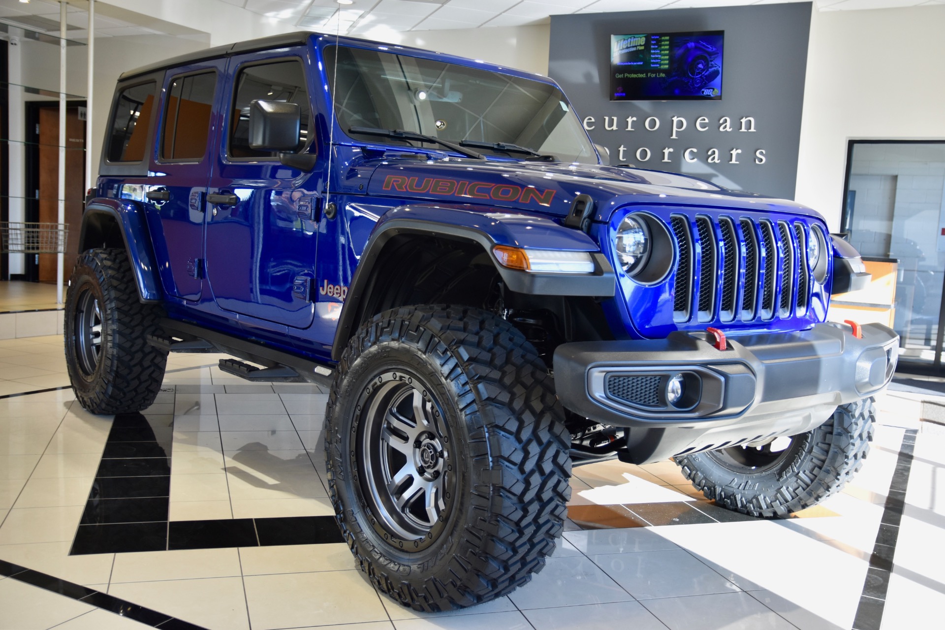 Used 2020 Jeep Wrangler Unlimited EMC CUSTOM LIFTED Rubicon For Sale (Sold)  | European Motorcars Stock #178732
