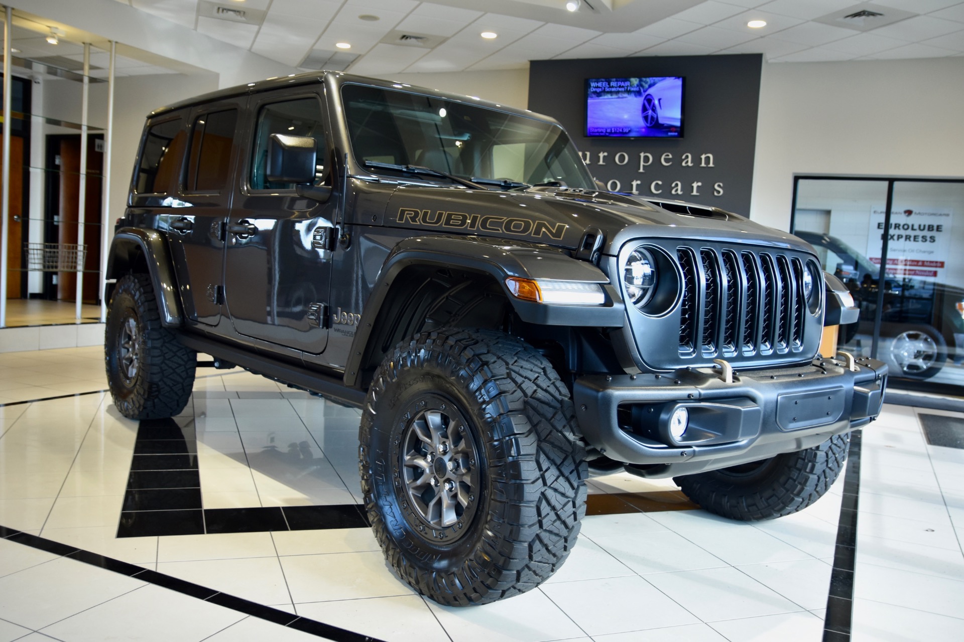 Used 2021 Jeep Wrangler Unlimited Rubicon 392 For Sale (Sold) | European  Motorcars Stock #735784