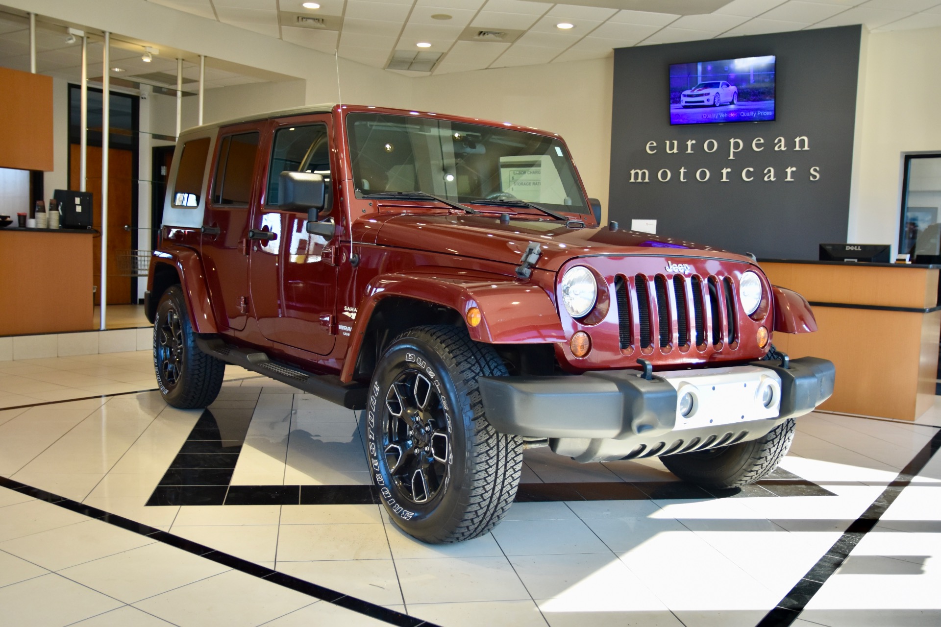 Used 2008 Jeep Wrangler Unlimited Sahara For Sale (Sold) | European  Motorcars Stock #639974